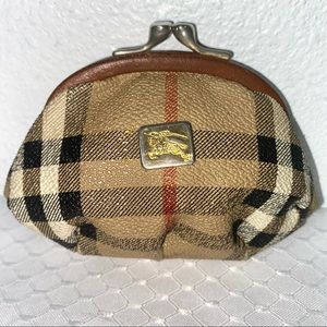 Burberry vintage coin bag authentic